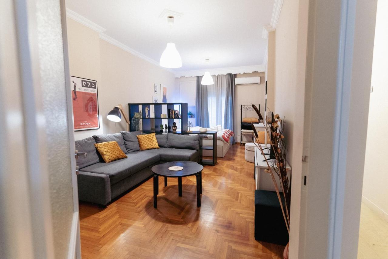 Charming 85Sqm Apartment With Panoramic City-Views Thessaloniki Exterior foto