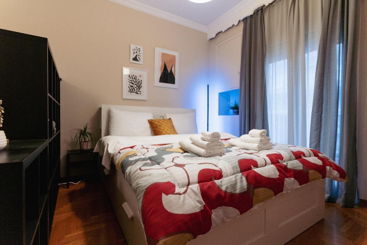 Charming 85Sqm Apartment With Panoramic City-Views Thessaloniki Exterior foto